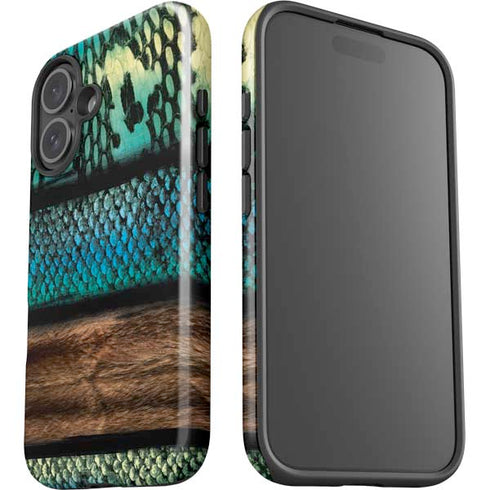 Animal Print Fashion iPhone 16 Plus Impact Case